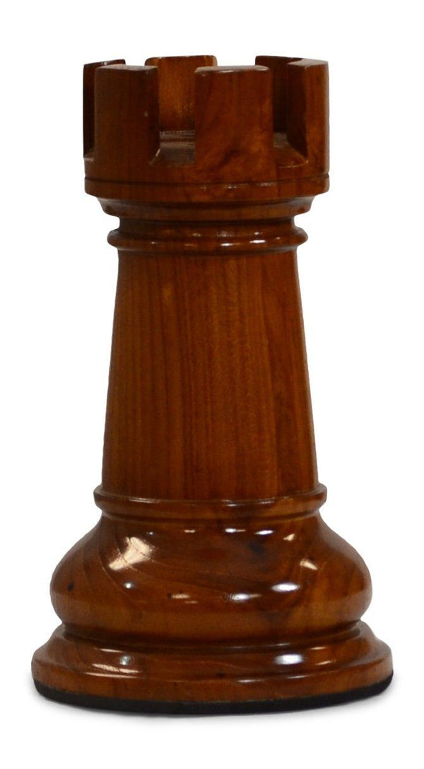 Giant Chess Piece 18 Inch Light Teak Pawn