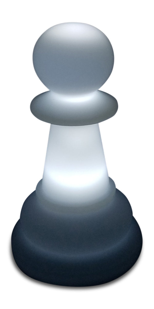 MegaChess 25 Tall Light-Up Giant Chess Set - Day/Night Set - White Side  Illuminates Red