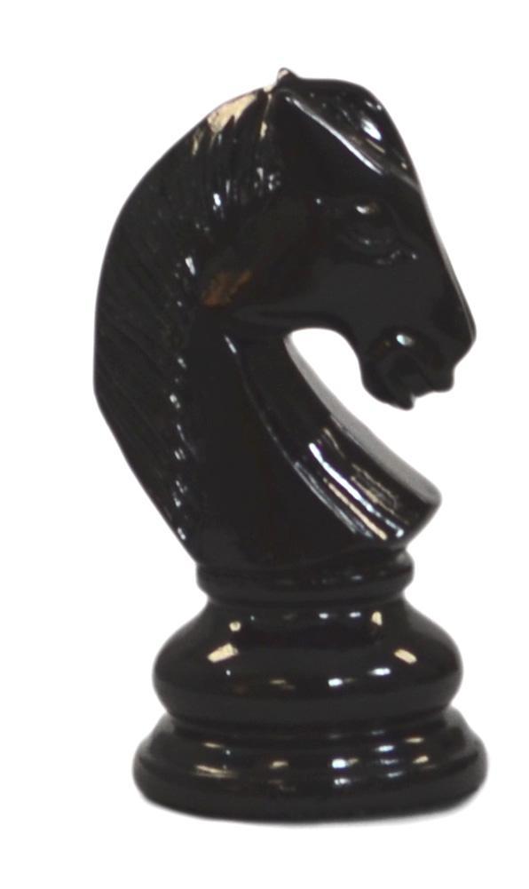 MegaChess 5 Inch Dark Plastic Rook Giant Chess Piece