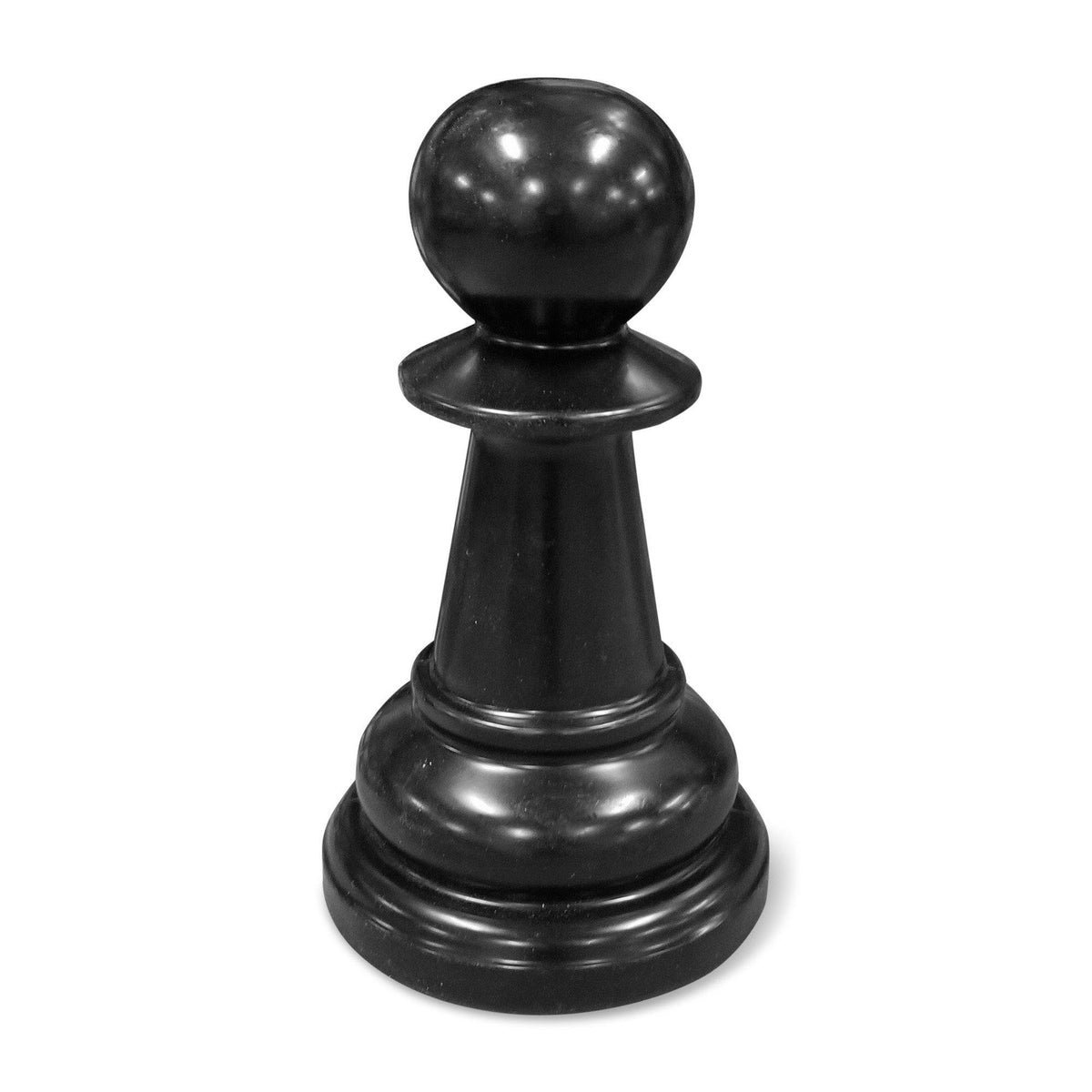 MegaChess 12 Inch Black Perfect Pawn Giant Chess Piece