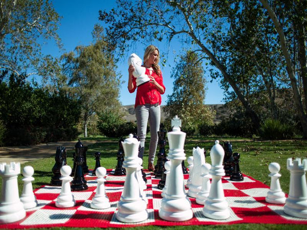 Giant Chess Piece 72 Inch Black Fiberglass King