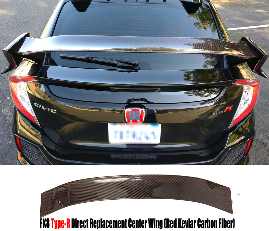 17-21 HONDA FK8 CIVIC 5DR TYPE-R FRONT FENDER OUTLET VENT OVERLAY