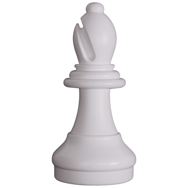 Replacement white weighted chess pieces queen, 2 rooks, 2 bishops, felt  bottoms