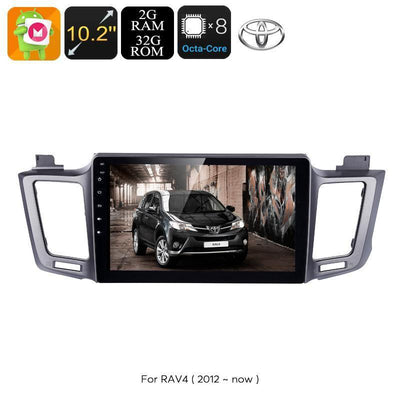 Autoradio pour Toyota RAV4 Ecran 10.2 Android Bluetooth WiFi 3G Support GPS - Beewik-Shop.com