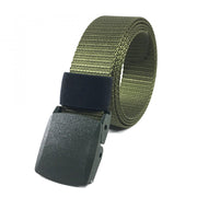 125CM, Ceinture Nylon pour Homme Armée, Ceinture tactique, ceinture pour militaire en toile Survie Cummerbunds Strap, de couleur Vert Armée - Beewik-Shop.com