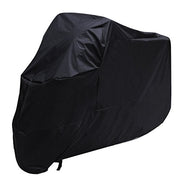 XL 245*105*125cm Housse de Protection Moto Bâche Couverture Cover Etanche Imperméable en Polyester Housse pour Moto Bache Scooter Anti-UV Résistant à Pluie/Neige/Poussière/Scratch (Noir) - Beewik-Shop.com