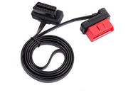 OBD OBD OBD2 OBDII OBD mâle à femelle câble d'extension Long Câble GPS fil plat Extension Câble GPS OBDII OBD Extension Line Support Can Bus compatible - Beewik-Shop.com