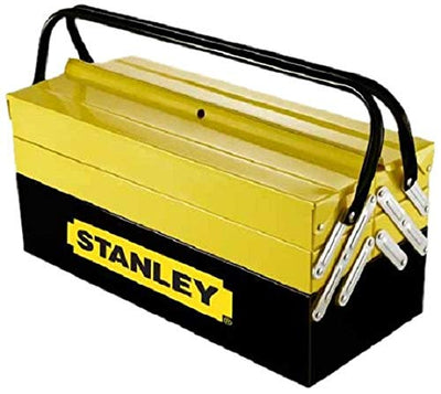 Stanley 1-94-738 94-738 Boîte métal 5 tiroirs, Jaune - Beewik-Shop.com