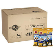 Pedigree Dentastix Friandises pour Grand Chien, Bâtonnet à Mâcher pour l'Hygiène Bucco-Dentaire 112 Sticks - Beewik-Shop.com