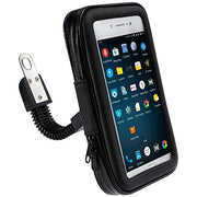 Zacro Support de Téléphone à Vélo/Moto avec Sac à Cadre en Caoutchouc Imperméable à L'eau, Support pour Téléphone à Vélo avec Housse à Pchette Transparente à 360°Rotatable pour iPhone 6/6S/6 Plus/7/7 Plus, Samsung Galaxy Note 3/4/5 S8/ S8+, Huawei Mate9/ - Beewik-Shop.com