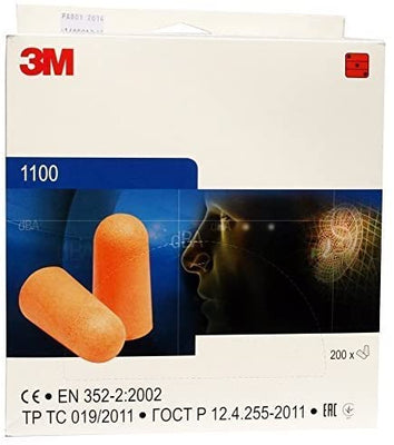 2 X 20 Pairs of 3M 1100 Ear Plugs by 3M - Beewik-Shop.com