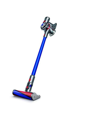 Dyson V7 Fluffy aspirateur balai sans fil et sans sac - brosse sols durs et 4 accessoires spécifiques poils d’animaux Bleu, Nickel - Beewik-Shop.com