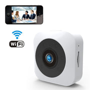 HD Mini WiFi Camera WhiteHD Mini WiFi Camera - 720P, Infrared Night Vision, APP, Support Micro SD, Magnetic Mount (White) - Beewik-Shop.com