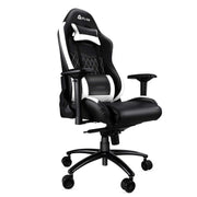 KLIM Esports - Chaise Gamer Très Haute Qualité - Finitions Soignées - Ajustable - Ergonomique - Inclinable - Confortable - Siege Bureau - Coussins Noir & Blanc [ Nouvelle Version 2019 ] - Beewik-Shop.com