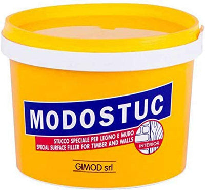 Modostuc, Enduit Professionnel Pour Bois Et Murs, Séchage Rapide Et Adhérence Parfaite, Blanc, 1000 Grammes - Beewik-Shop.com