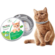 HOMIMP Collier antipuces pour Chat 8 Mois Protection – puces tiques pour Chats Chatons Chiots 33 cm - Beewik-Shop.com