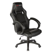 Mars Gaming MGC1 Chaise de Gaming Professionnelle Ergonomique, matelassée et Confortable, à roulettes, avec Inclinaison/Hauteur/accoudoirs réglables 75x30x55 cm Noir - Beewik-Shop.com