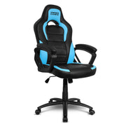 EMPIRE GAMING - Chaise Gamer Racing 500 Series Bleu et Noir Ergonomique - Mécanisme à Bascule- Réglable en Hauteur - Accoudoirs Confortables et Moelleux - Beewik-Shop.com