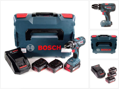 Bosch 06019H4103 Perceuse-visseuse sans fil GSR 18-28 3x3,0 Ah-L-Boxx, 1 W, 18 V - Beewik-Shop.com