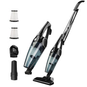 HOMASY Aspirateur Droit & Aspirateur à Main avec Cordon 2 en 1 Aspirateur Filaire Léger 600W 12Kpa avec Protection Contre Surchauffe, Filtration HEPA, Brosse à Plancher - Beewik-Shop.com