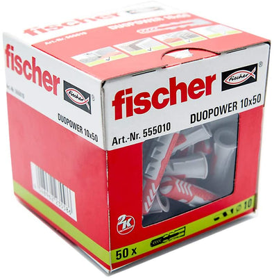 Fischer Chevilles, 50 unités, 555010 - Beewik-Shop.com