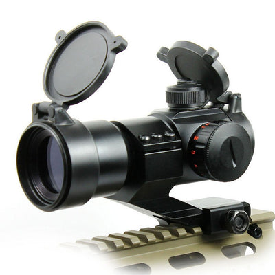 Viseur Tactique 4 MOA Laser à point vert/rouge Airsoft Illuminé M3, Viseur à point réflexe PEPR 20mm pour la chasse - Beewik-Shop.com