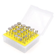 Fraises Diamant - GOXAWEE 50Pcs Pointes Diamantées Fraises Rotatives / 3mm Forets pour Dremel/Accessoires pour Outils Rotatifs/Bricolage Gravure Sculpture Meulage & Polissage/Grain 150 - Beewik-Shop.com