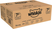 Whiskas Sachets Fraîcheur Stérilisé pour Chats Adulte Sélection à la Volaille en Sauce 84 x 100 g - Beewik-Shop.com