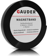 GAUDER Bande Magnétique Autocollante | Ruban Magnétique Adhésif | Rouleau Aimanté Puissant - Beewik-Shop.com
