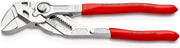 KNIPEX 86 03 180 Pince-clé pince et clé à la fois chromée gainées en plastique 180 mm - Beewik-Shop.com