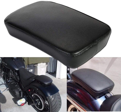 Selle Coussins Moto Siège Passager Rectangulaire Pour Harley Custom Chopper Noir - Beewik-Shop.com