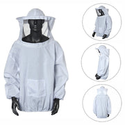 Cisixin Blouse Costume Équipement de Protection avec Chapeau Professionnel Anti Abeille pour Apiculture Apiculteur - Beewik-Shop.com