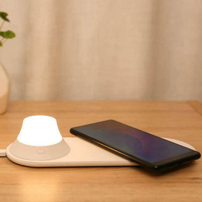 Chargeur sans fil Yeelight avec Veilleuse LED, Attraction magnétique Charge rapide pour iPhone - Beewik-Shop.com