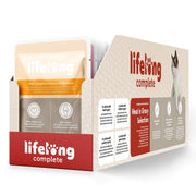 Marque Amazon- Lifelong Aliment complet pour chats adultes- Sélection à la viande en sauce, 9,6 kg (96 sachets x 100g) - Beewik-Shop.com