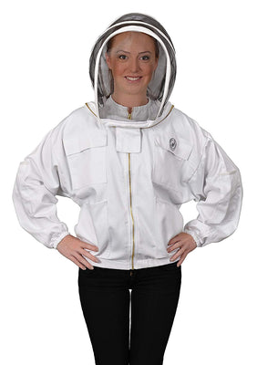 Humble Bee 311-XL Veste d'apiculture en polycoton avec voile d'escrime (X Large) - Beewik-Shop.com