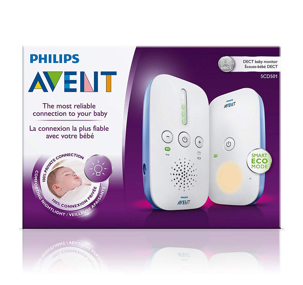 Philips Avent Scd501 00 Babyphone Dect Blanc Pile Et Secteur Beewik Shop