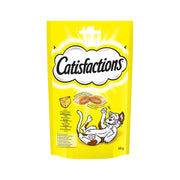 Catisfactions - Au fromage - Friandises pour chats - Sachet de 60 g - Pack de 6 - Beewik-Shop.com