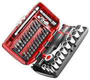 Facom R360NANO.PG Coffret Compact de serrage 1/4" avec set de vissage 38 outils - Beewik-Shop.com