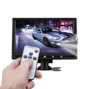 Moniteur vidéo portable à écran TFT LCD HD de 9 pouces, résolution 1080x720 (16:9) avec VGA AV HDMI pour PC/CCTV/sécurité domestique. noir - Beewik-Shop.com