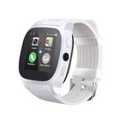 Bluetooth Smart Watch Phone Mate SIM FM Podomètre pour Android IOS iPhone Samsung blanc - Beewik-Shop.com