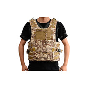 Camouflage Chasse Gilet tactique militaire Gilet de chasse CS Équipement de plein air Kaki - Beewik-Shop.com