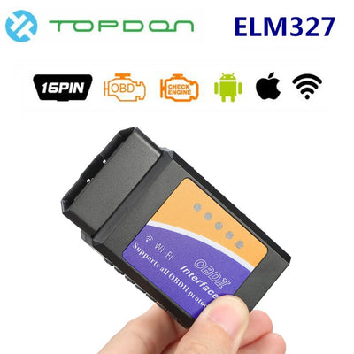 Elm327 WiFi OBD Interface Pic18f25k80 V1.5 Version Wifi pour IOS Android et Windows PC adaptateur outil de Diagnostic automatique de balayage (ELM327 WIFI) - Beewik-Shop.com