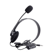 Pour Sony PlayStation 4 PS4 Casque filaire avec écouteur Microphone Jeu professionnel Casque filaire avec écouteur (Black) - Beewik-Shop.com