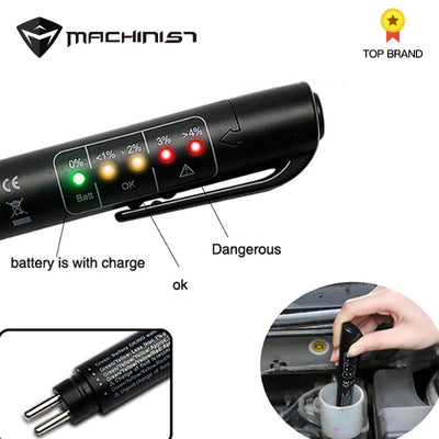 Testeur de liquide liquide de frein stylo avec 5 LED voiture Auto véhicule outils outils de Diagnostic Mini testeur de liquide de frein pour DOT3/DOT4 livraison gratuite - Beewik-Shop.com