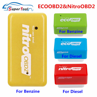 15% économiseur de carburant Nitro ECO OBD2 Performance puce Tuning Box plus de couple de puissance Nitro OBD 2 ECOOBD2 Benzine Diesel Petro essence - Beewik-Shop.com