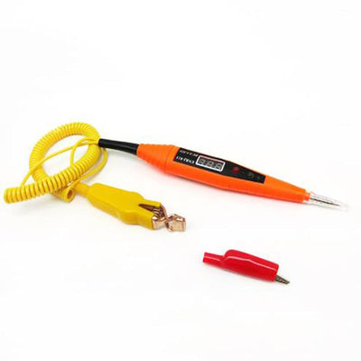 Voiture de crayon d'essai d'induction de ligne de réparation de stylo électrique d'affichage numérique de réparation de circuit automobile avec la lumière d'essai d'électroscope 2.5-32 - Beewik-Shop.com
