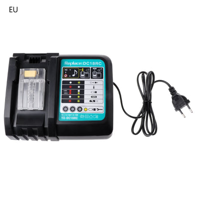 3A Li-ion Chargeur de Batterie Pour Makita DC18RC BL1830 BL1815 BL1840 BL1850 14.4-18 V UE/US Plug - Beewik-Shop.com