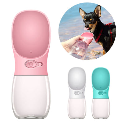 Bouteille d'eau Portable pour chien de compagnie pour petits grands chiens voyage chiot chat bol à boire en plein air distributeur d'eau pour animaux de compagnie produit pour animaux de compagnie - Beewik-Shop.com