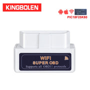 ELM327 WIFI avec puce PIC18F25K80 Super Mini V1.5 OBDII obd 2 outil de Diagnostic automatique iOS Android iPhone iPad ELM 327 - Beewik-Shop.com