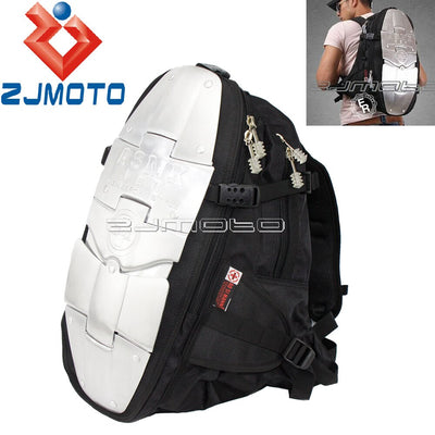 Sac à dos pour Motocross Sac à dos pour Motocycliste Guerrier, pour Cafe Racer Cruiser Bobber Dyna Billet Shell Sac à bandoulière - Beewik-Shop.com